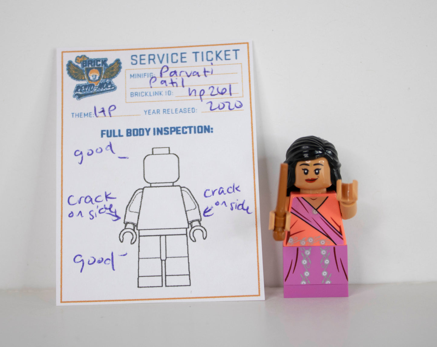 Minifig: Parvati Patil hp261 (Harry Potter)