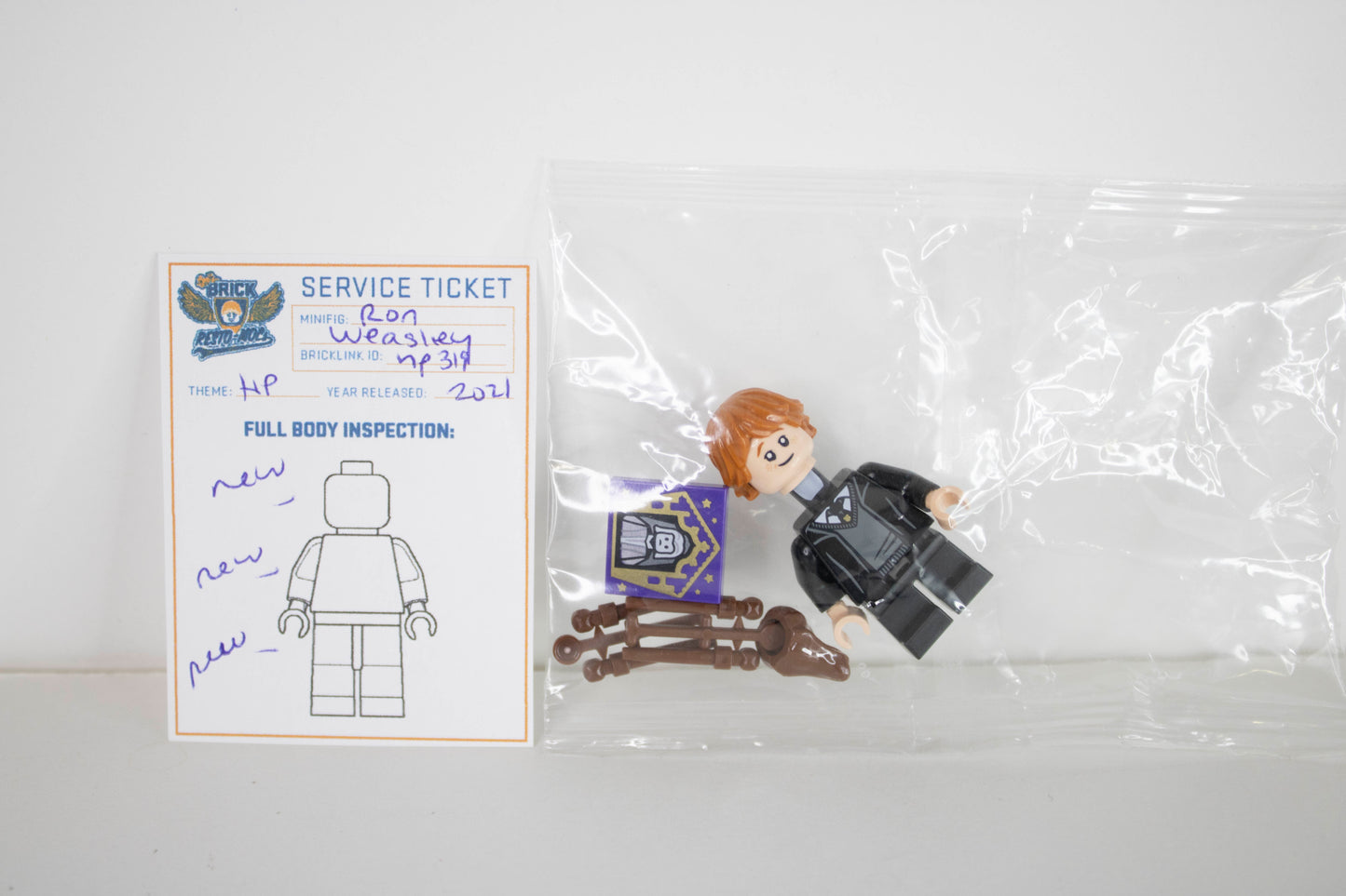 Minifig: Ron Weasley hp319 (Harry Potter)