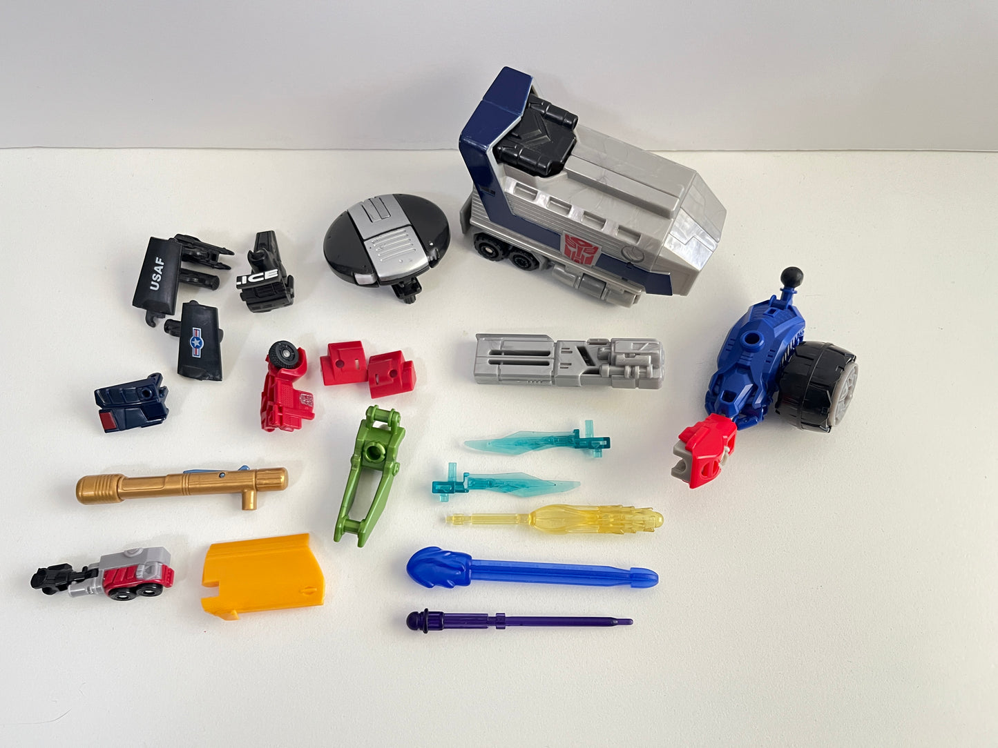 Non-LEGO Salvage: Transformers Parts
