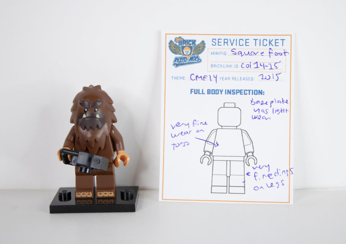 Minifig: col14-15 Square Foot (CMF Series 14)