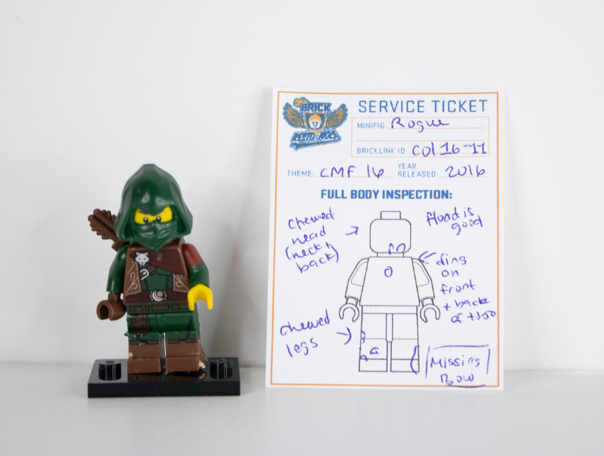 Minifig: col16-11 Rogue (CMF Series 16)