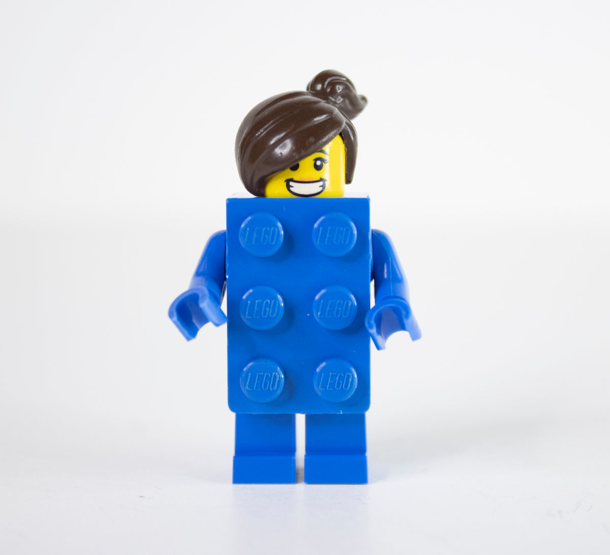 Minifig: col18-3 Brick Suit Girl (CMF Series 18)