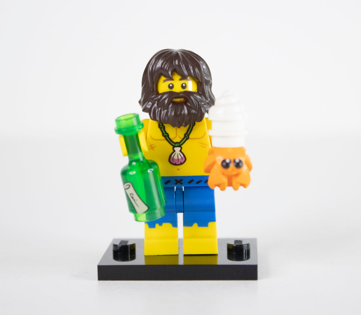 Minifig: col21-3 Shipwreck Survivor (CMF Series 21)