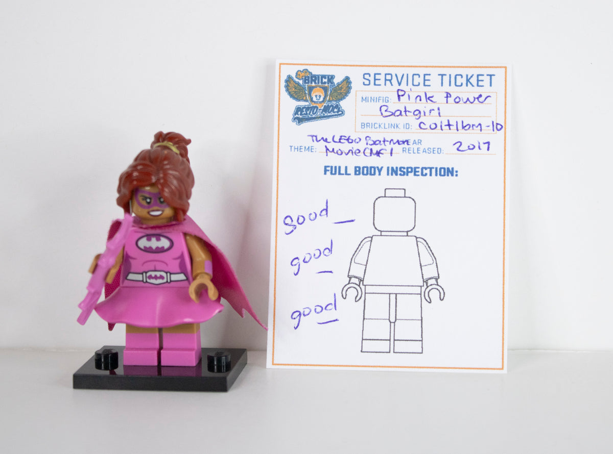 Minifig: coltlbm-10 Pink Power Batgirl (The LEGO Batman Movie CMF)