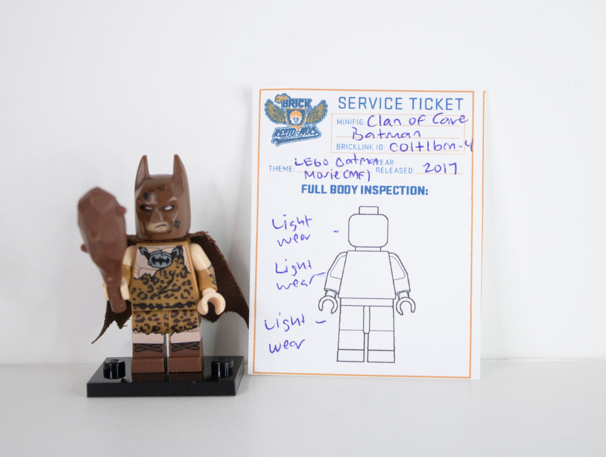 Minifig: coltlbm-4 Clan of Cave Batman (The LEGO Batman Movie CMF)