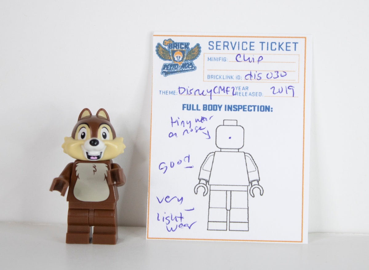 Minifig: dis030 Chip (Disney Collectible Minifigures Series 2) #1