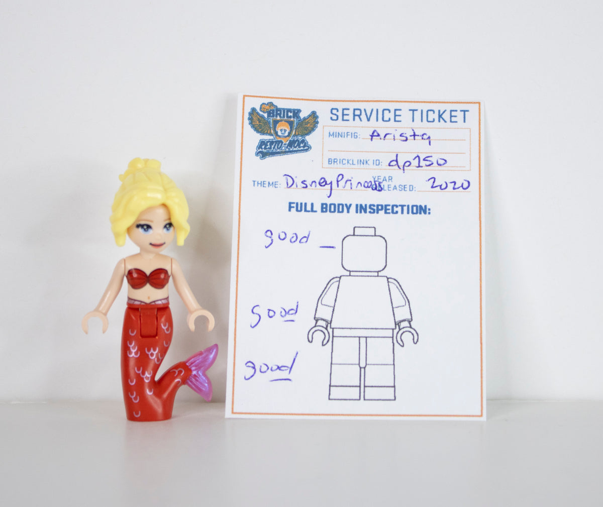Minifig: dp150 Arista (Disney Princess)
