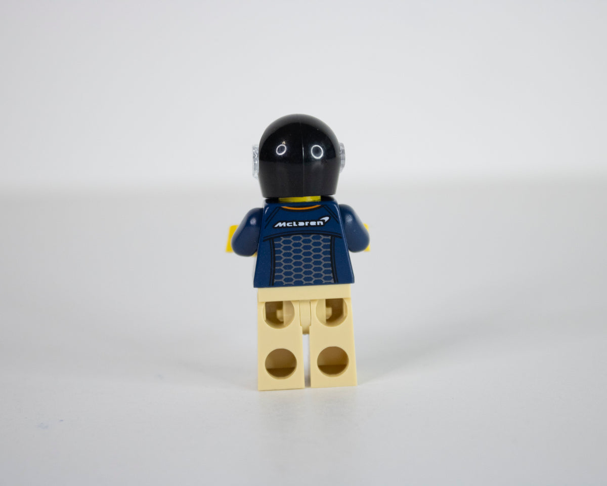 Minifig: sc086 McLaren Elva Driver (Speed Champions)